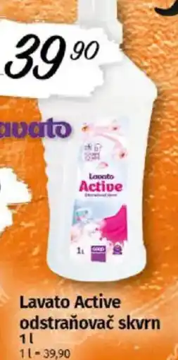 COOP TIP Lavato Active odstraňovač skvrn nabídka