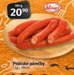 COOP TIP Pirátské párečky nabídka