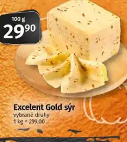 COOP TIP Excelent Gold sýr nabídka