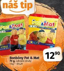 COOP TIP Bonbóny Pat & Mat nabídka