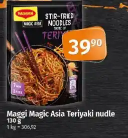 COOP TIP Maggi Magic Asia Teriyaki nudle nabídka