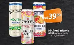 COOP TIP Míchané nápoje nabídka