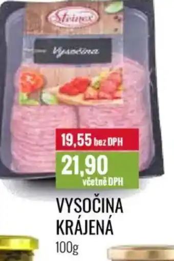 Ratio Steinex Vysočina krájená nabídka