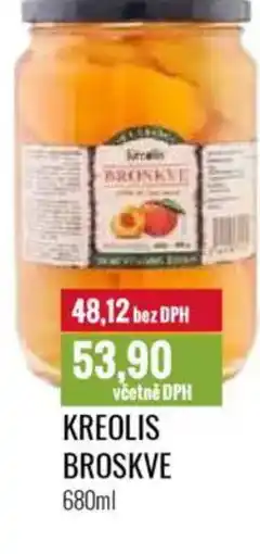 Ratio Kreolis broskve nabídka