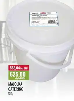 Ratio Majolka catering nabídka