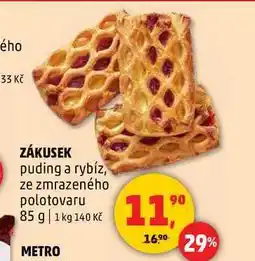 Penny Market ZÁKUSEK puding a rybíz, 85 g nabídka