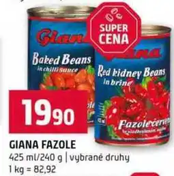 Terno GIANA FAZOLE Fazolečer 425 ml/240 g nabídka