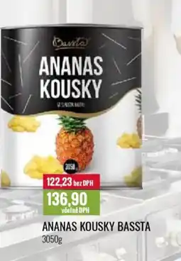 Ratio Ananas kousky bassta nabídka