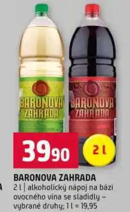 Terno BARONOVA ZAHRADA 2 l nabídka