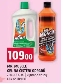 Terno MR. MUSCLE GEL NA ČISTĚNÍ ODPADŮ 750-1000 ml nabídka