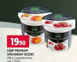 Terno COOP PREMIUM SMETANOVÝ DEZERT 250 g nabídka