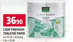 Terno COOP PREMIUM TOALETNÍ PAPÍR 4 x 20 m nabídka