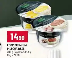 Terno COOP PREMIUM MLÉČNÁ RÝŽE 200 g nabídka