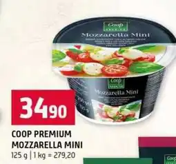 Terno COOP PREMIUM MOZZARELLA MINI 125 g nabídka