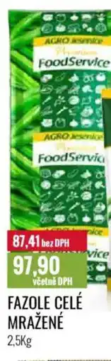 Ratio Agro Fazole celé mražené nabídka