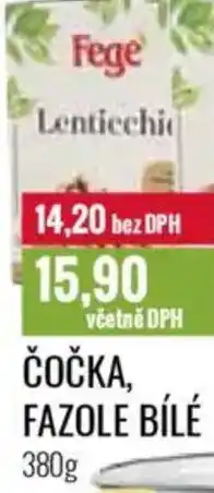 Ratio Čočka, fazole bílé nabídka
