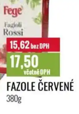 Ratio Fazole červené nabídka