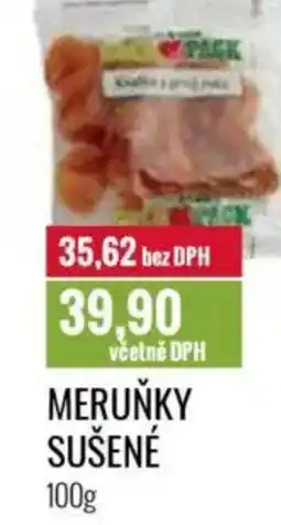 Ratio Meruňky sušené nabídka