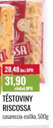 Ratio Těstoviny riscossa casareccia-esíčka nabídka