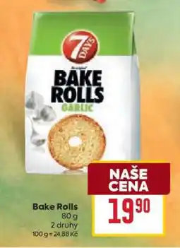 Billa Bake Rolls nabídka