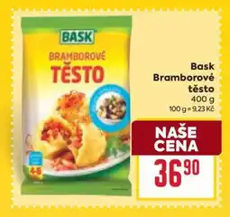 Billa Bask Bramborové těsto nabídka