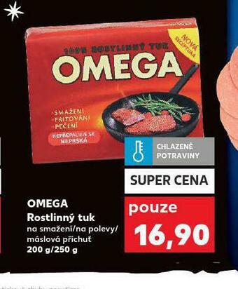 Kaufland Omega rostlinný tuk nabídka