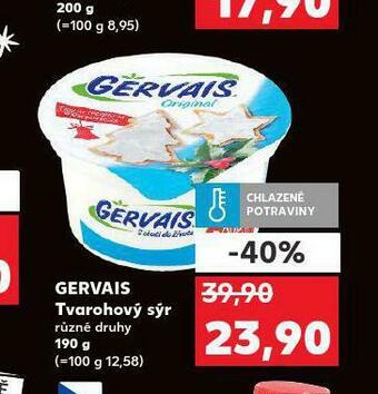 Kaufland Gervais nabídka