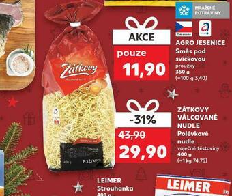 Kaufland Polévkové nudle nabídka