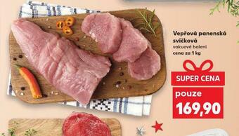 Kaufland Vepřová panenská svíčková nabídka