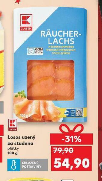 Kaufland Losos uzený za studena nabídka