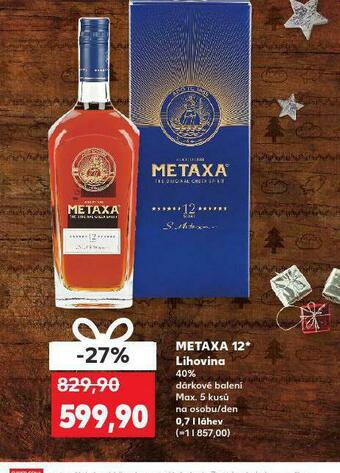 Kaufland Metaxa 12* nabídka
