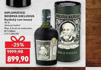 Kaufland Diplomatico reserva exclusiva nabídka