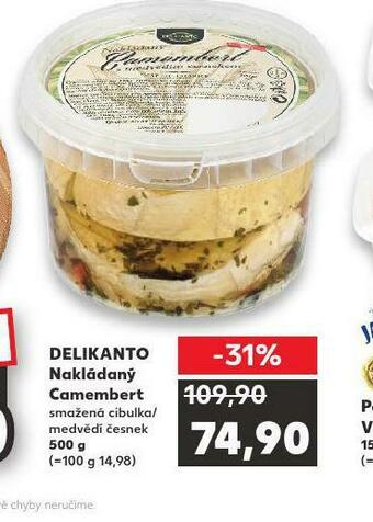 Kaufland Nakládaný camembert nabídka