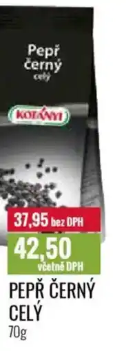 Ratio KOTANYI Pepř černý celý nabídka