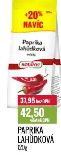 Ratio Paprika lahůdková nabídka