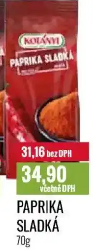 Ratio KOTANYI Paprika sladká nabídka