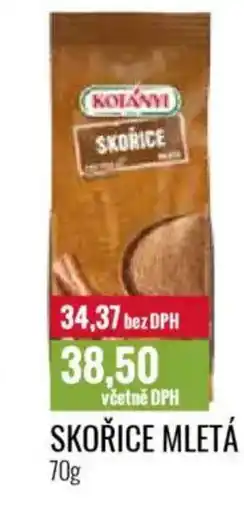 Ratio KOTANYI Skořice mletá nabídka
