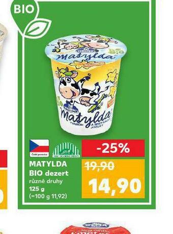 Matylda bio dezert