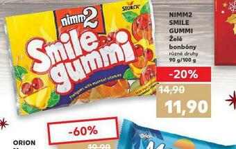 Kaufland Nimm2 smile gummi nabídka