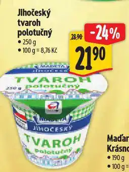 Albert Jihočeský tvaroh polotučný nabídka