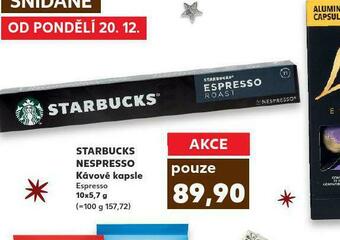 Starbucks nespresso kávové kapsle