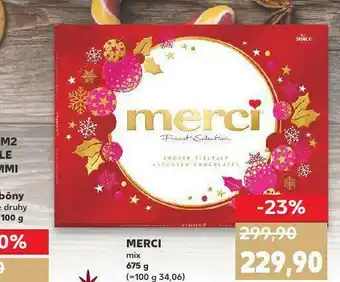 Kaufland Merci mix nabídka