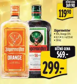 Albert Jagermeister orange nabídka