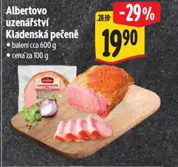 Albert Albertovo uzenářství kladenská pečeně nabídka