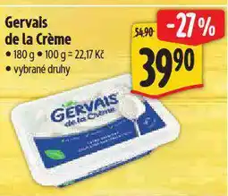 Albert Gervais de la creme nabídka