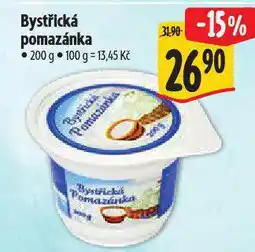 Albert Bystřická pomazánka nabídka