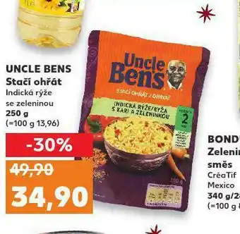 Kaufland Uncle bens stačí ohřát nabídka