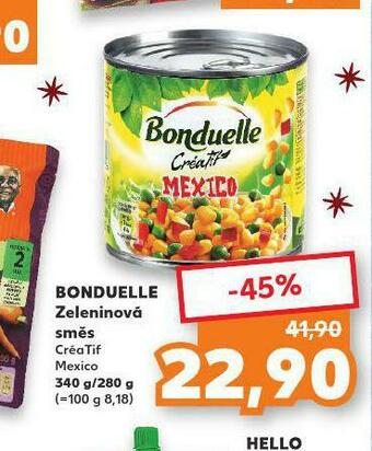 Kaufland Bonduelle zeleninová směs nabídka