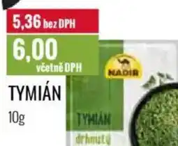 Ratio Nadir Tymián nabídka