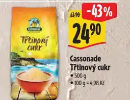Albert Cassonade třtinový cukr nabídka